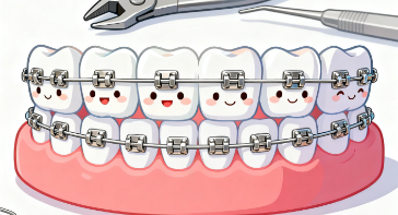 金属托槽正畸（自锁/结扎）