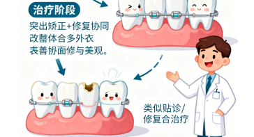 正畸修复联合治疗